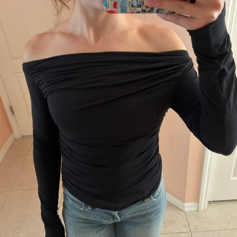 Unbranded Women's Black Crop-top
